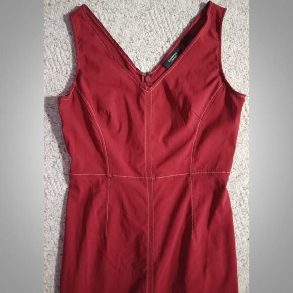 Express stretch red dress size 7/8 - Picture 3 of 7
